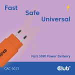 CLUB3D CAC-3023 strömförsörjningsenheter 30 W - Bild 3