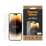 PanzerGlass ® Screen Protector iPhone 14 Pro | Classic Fit Genomskinligt skärmskydd Apple 1 styck - Bild 3