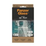 PanzerGlass ® 3-in-1 Pack iPhone 14 Genomskinligt skärmskydd Apple 1 styck - Bild 3