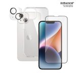 PanzerGlass ® 3-in-1 Pack iPhone 14 Genomskinligt skärmskydd Apple 1 styck