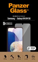 PanzerGlass ® Screen Protector Samsung Galaxy A14 | A14 5G | Ultra-Wide Fit Genomskinligt skärmskydd 1 styck - Bild 4