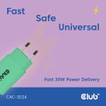 CLUB3D CAC-3024 strömförsörjningsenheter 30 W - Bild 3