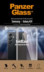 PanzerGlass ® HardCase Transparent Samsung Galaxy A24 mobiltelefonfodral Omslag - Bild 10