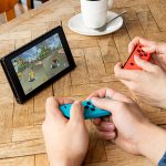 Nintendo Switch V2 2019 bärbara spelkonsoller 15,8 cm (6.2") 32 GB Pekskärm Wi-Fi Svart, Blå, Röd - Bild 12