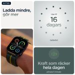 Motorola moto watch fit 4,83 cm (1.9") OLED 44.5 mm Digital Pekskärm Grön, Grå GPS - Bild 5