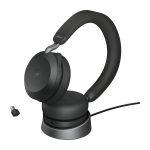 Jabra Evolve2 75 Headset Kabel & Trådlös Huvudband Samtal/musik USB Type-C Bluetooth Laddningsställ Svart - Bild 4