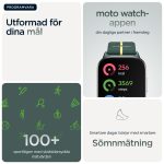Motorola moto watch fit 4,83 cm (1.9") OLED 44.5 mm Digital Pekskärm Grön, Grå GPS - Bild 4