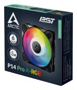 ARCTIC P14 Pro A-RGB Datorväska Fan 14 cm Svart 1 styck - Bild 8