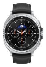 Samsung Galaxy Watch 8 Classic 3,3 cm (1.3") AMOLED 46 mm Digital 438 x 438 pixlar Pekskärm Silver Wi-Fi GPS