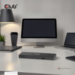 CLUB3D 14-1 USB-C Quad Display Docking Station Dockning USB4 - Bild 2